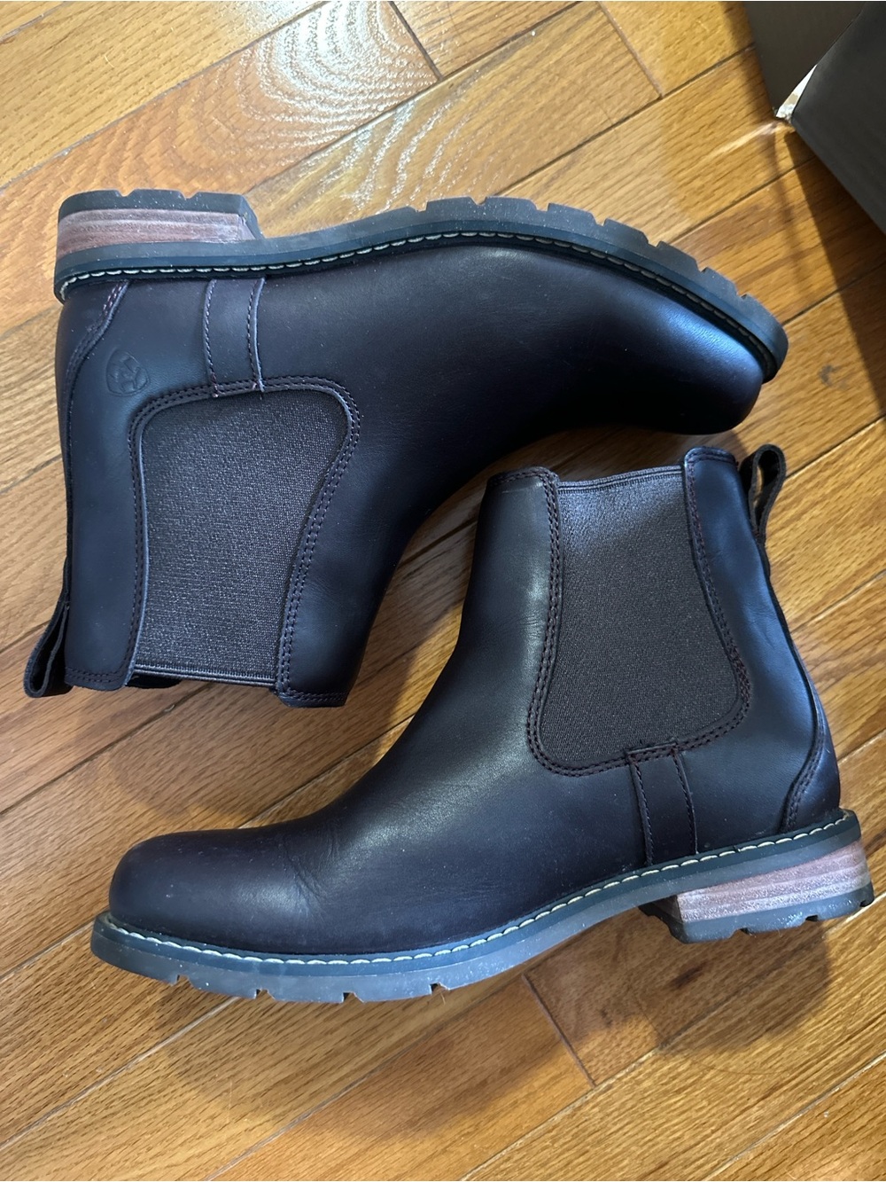 Ariat Wexford h2o waterproof boots cordovan - Picture 7 of 9